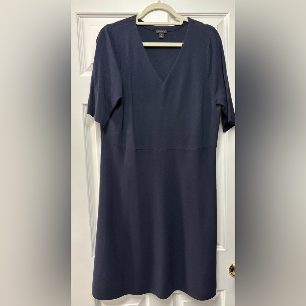 Ann Taylor Navy SweaterDress